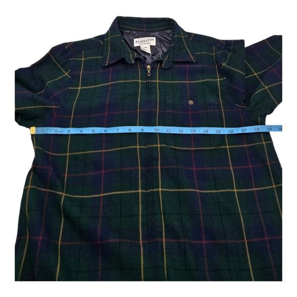 Pendleton Jacket Women M Multicolor Celebration Tartan Wool Plaid Preppy Career - Picture 4 of 7